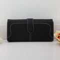 Exclusive Women Wallets New Winter Fashion Trends Pumping Frosted Multi-card Position Two Fold Wallet Lady Ms. Long Purse Card