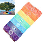 Yoga mat with the Seven Chakras - ChakraBalance