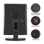 22 LED Lighted Makeup Mirror - Desktop Touch Screen Make Up Mirror
