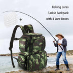 Fishrite Fishing Backpack for Tackles & Lure Box