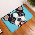Cartoon Style Anti-slip Dog Painting Floor Mat