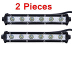 6 inch 24W Single row LED Light Bar Waterproof Offroad Cars