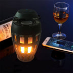 Flame Atmosphere Lamp Light with Bluetooth Speaker