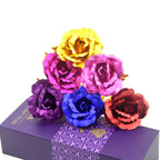 24k gold-plated rose | Including certificate and luxurious gift box