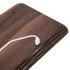 LED Foldable 360 Wooden Book Night Lamp Desk Light USB Rechargeable