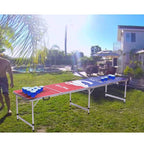 8FT Portable Indoor Folding Pong Table Party Gaming