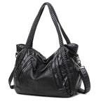 Sisjuly 2018 Black Leather Hobo Bags