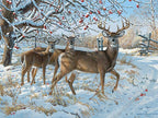 Snowfall on Reindeer - GemPaint Kit