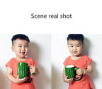 3D Cactus Style Ceramic Coffee Mugs