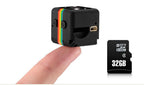 Mini HD Action Camera, 1080p with Night Vision and Motion Sensor