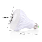 Wireless Bluetooth Music Bulb Light Loudspeaker - 12w LED Speaker Color-changing