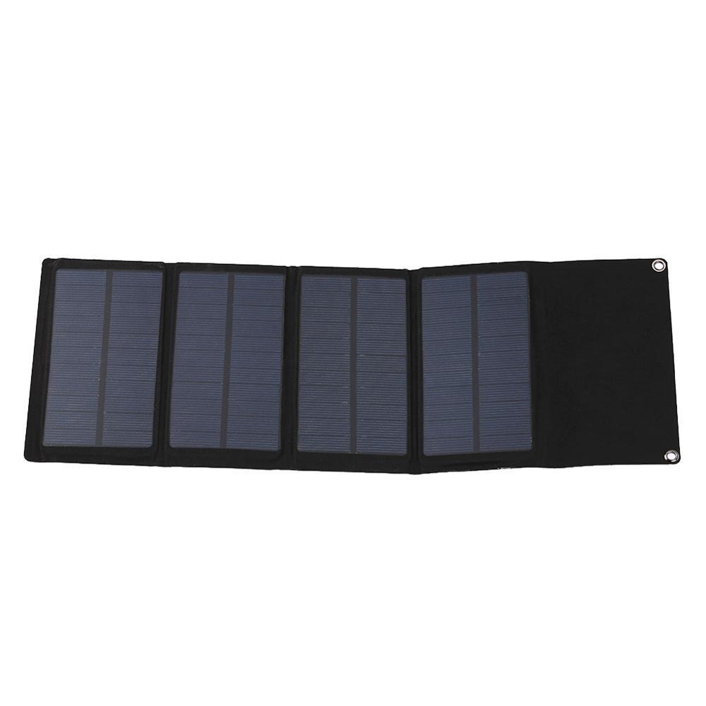 Portable Folding Solar Cells 7W Generator phone Charger USB Output