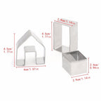 Gingerbread House Cookie Cutters