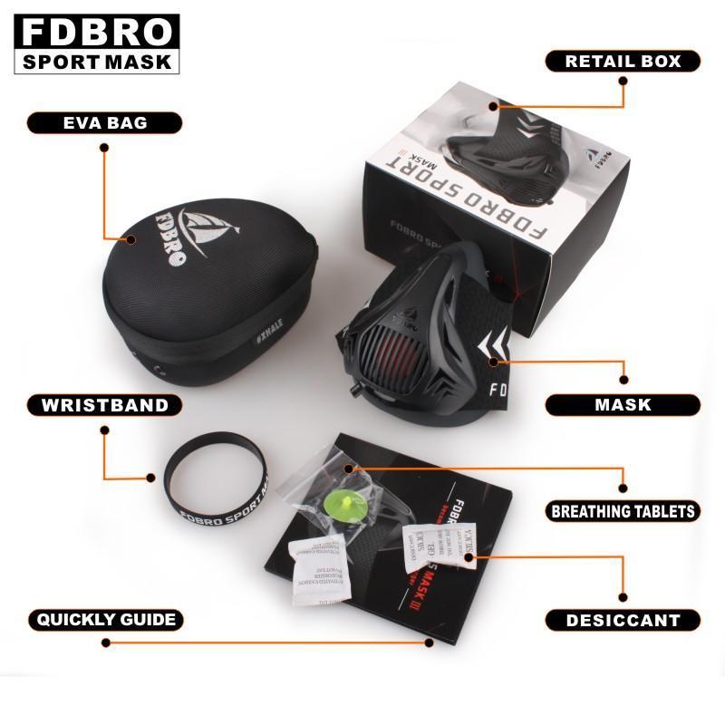 Sports Training Fitness Mask For Elevation Workout