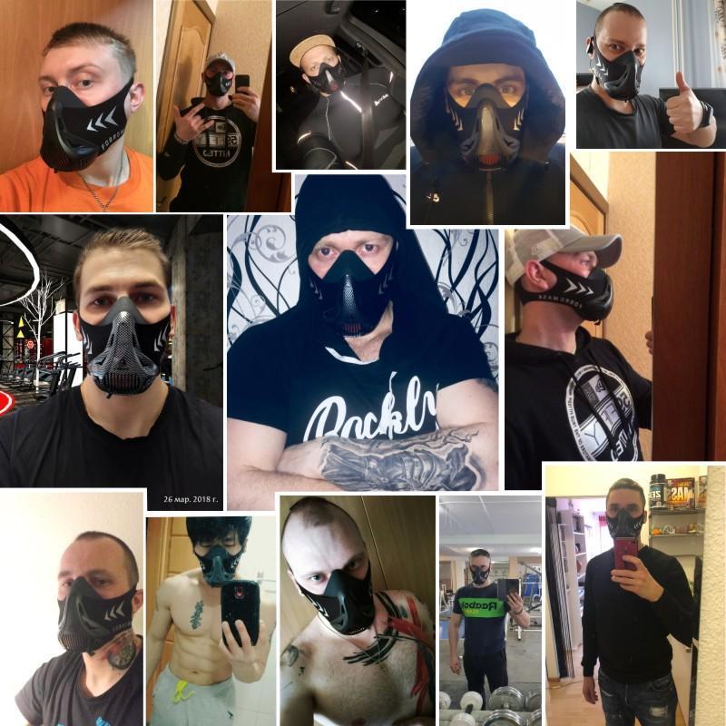 Sports Training Fitness Mask For Elevation Workout