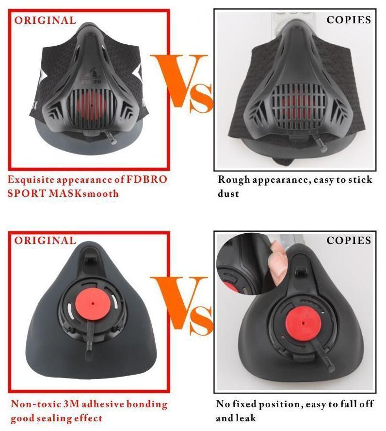 Sports Training Fitness Mask For Elevation Workout