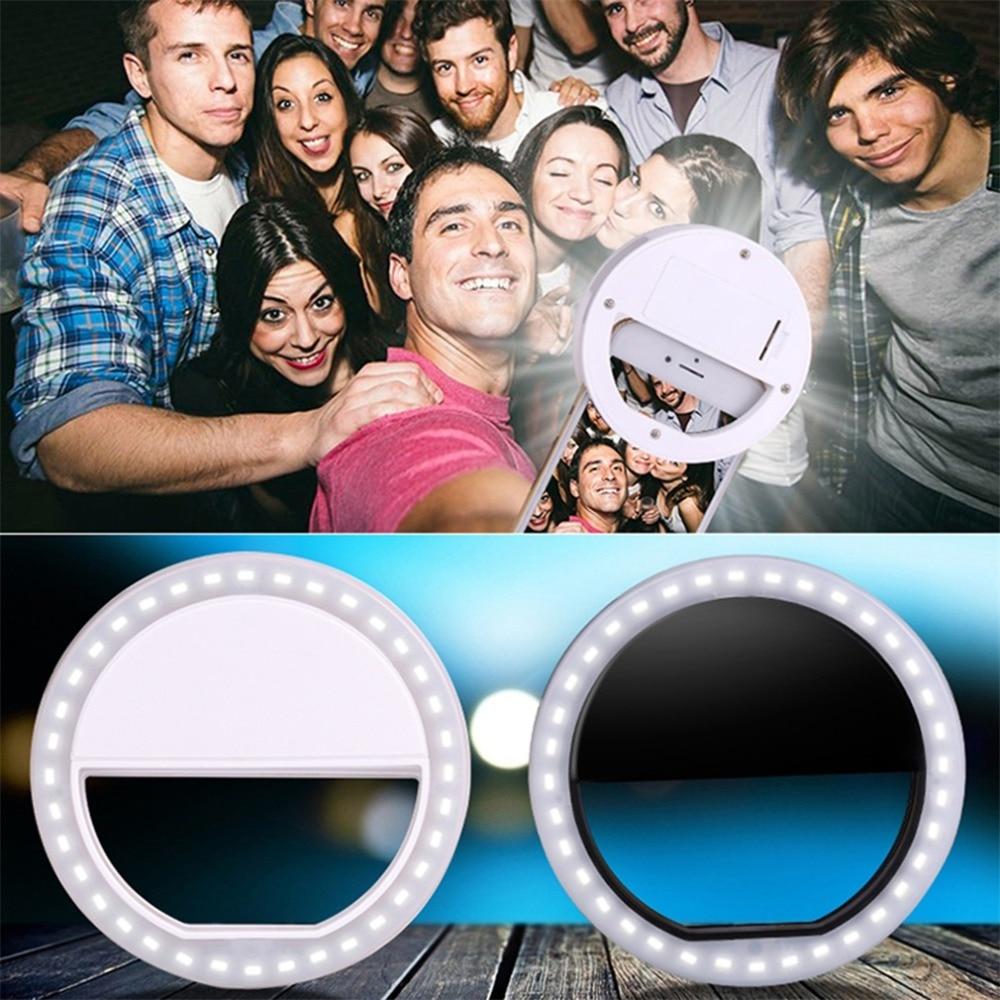 LED Ring Flash Mobile Camera Light