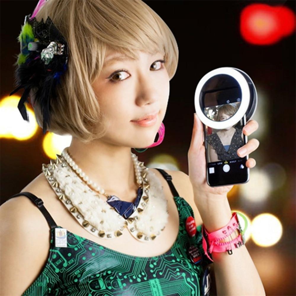 LED Ring Flash Mobile Camera Light