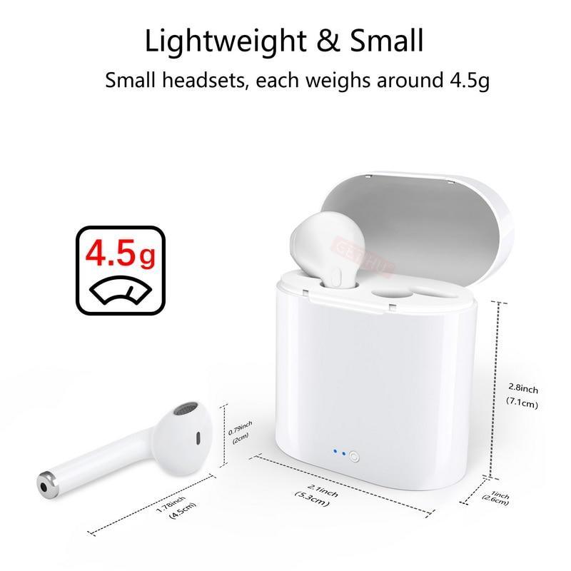 Wireless Bluetooth Earbuds With Built In Microphone Bluetooth Headphones