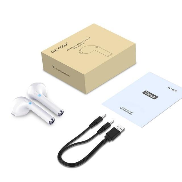 Wireless Bluetooth Earbuds With Built In Microphone Bluetooth Headphones
