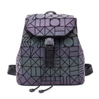 Luminous Geometric Backpack Women Bag Backpack