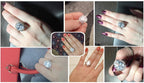 Oval Cut 6ct CZ Ring