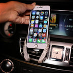Rhinestone Car Mobile Phone Holder