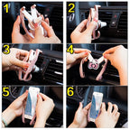 Rhinestone Car Mobile Phone Holder