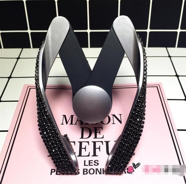 Rhinestone Car Mobile Phone Holder