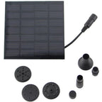 Sun Fountain "Sun Fountain" for Pond or Birdbath – With 4 Spray Heads