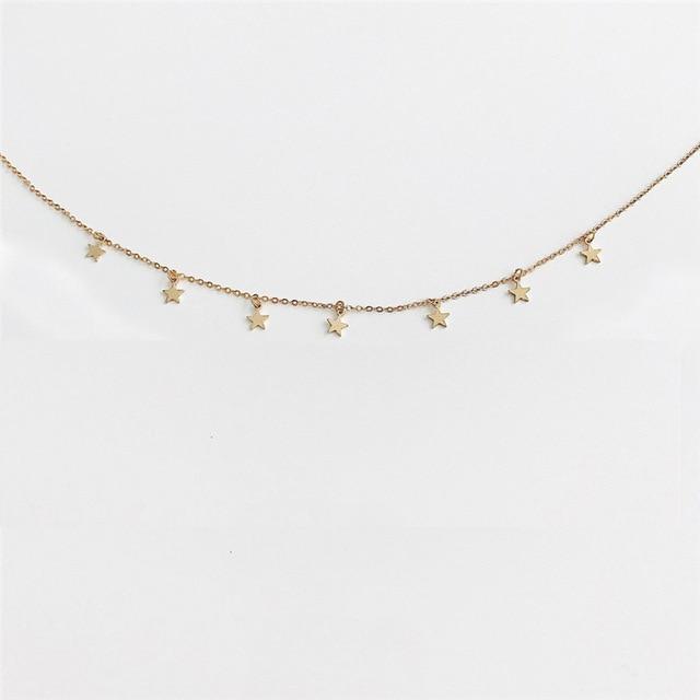 Multi Layered Boho Droplet Necklaces