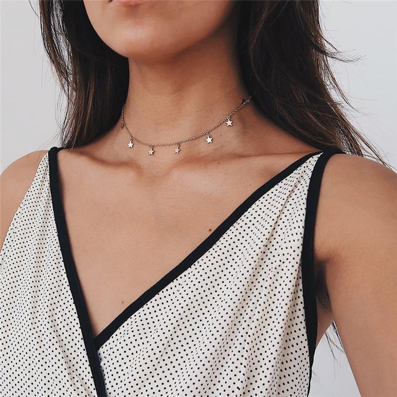 Multi Layered Boho Droplet Necklaces