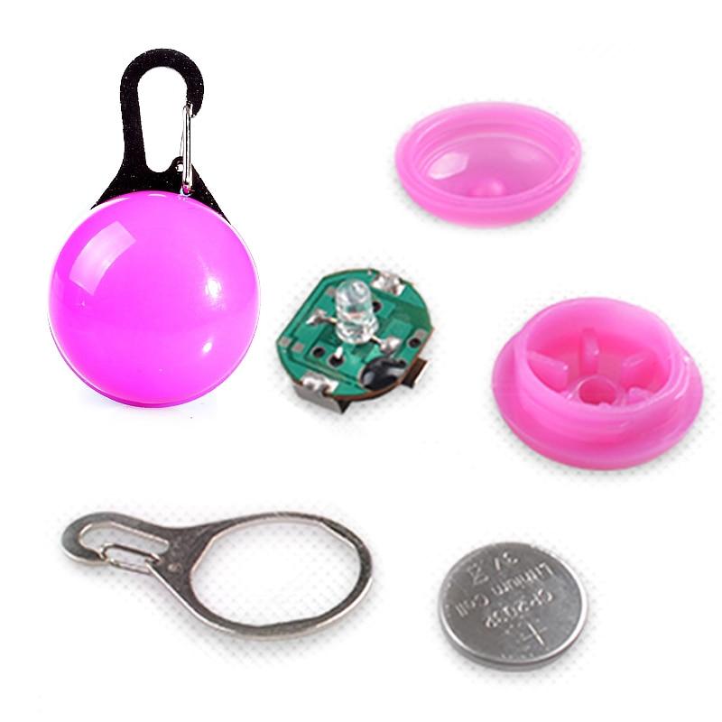 LED Flash Dog Collar Pendant