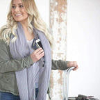 Multi-Way Infinity Scarf with Pocket