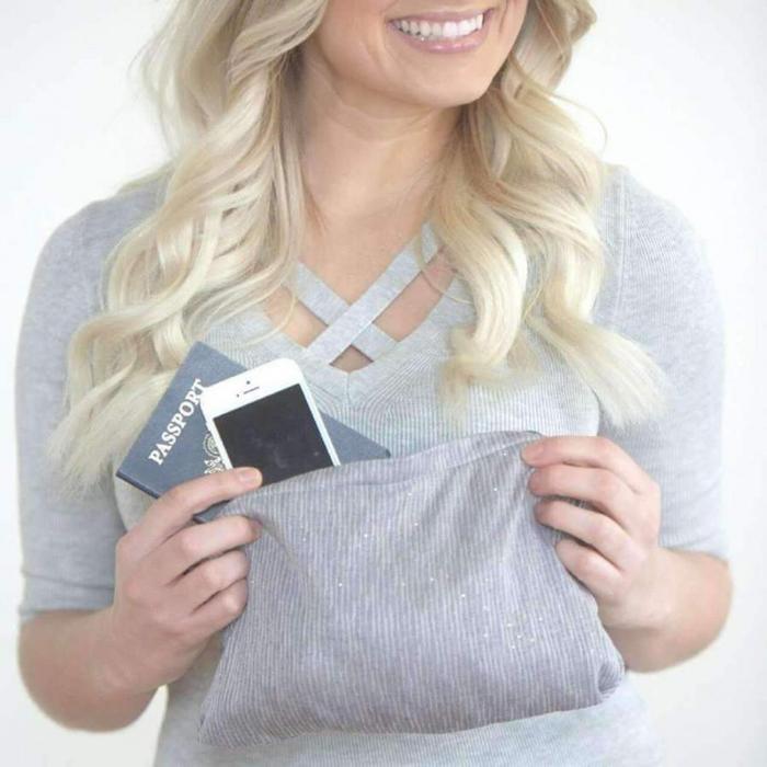 Multi-Way Infinity Scarf with Pocket