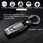 USB Rechargeable Windproof Plasma Flameless Electronic Lighter