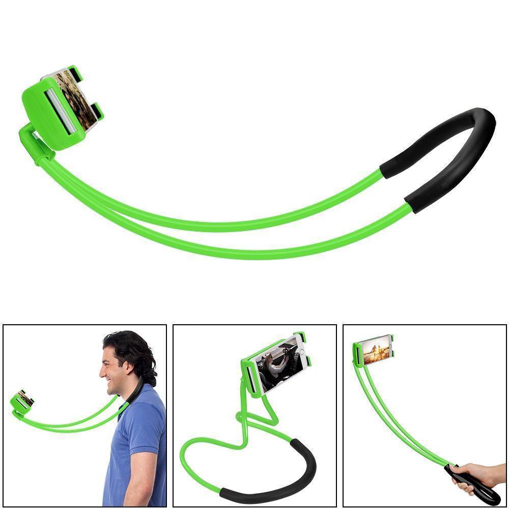 360 Degree Rotation Lazy Bendable Flexible Neck Phone Holder - iPhone Android