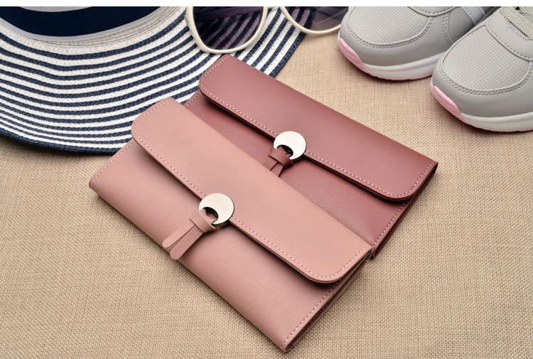 Karina - Modern Clasp Clutch Purse