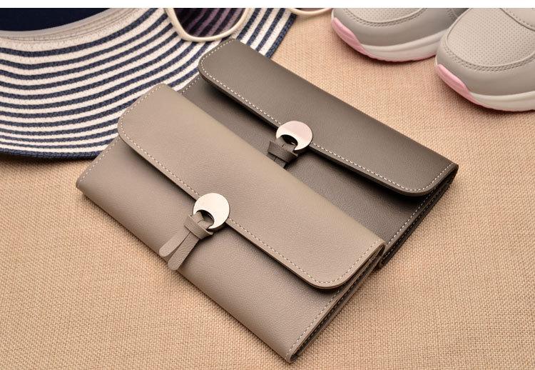 Karina - Modern Clasp Clutch Purse