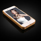 iPhone Case with Built-In Makeup Mirror, Card Slots, and Kickstand