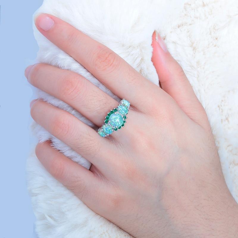 Lux - Fire Opal Garnet Ring