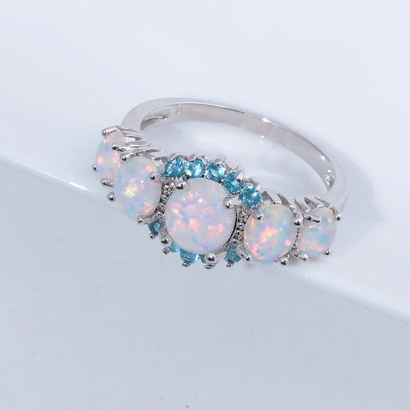 Lux - Fire Opal Garnet Ring