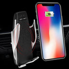 Automatic clamping Wireless Car Charger Mount
