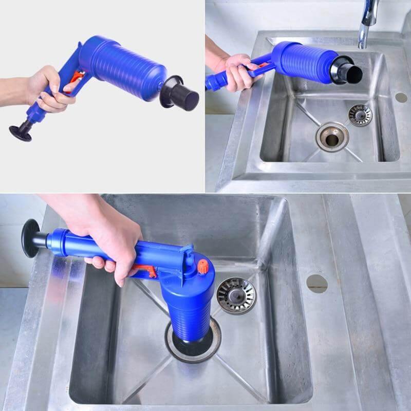 Air Pressure High Pressure Drain Cleaner