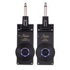 Wireless Guitar System Transmitter Rechargeable Jack 2.4Ghz