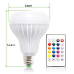 LED Light Bulb Speaker Wireless Bluetooth Control