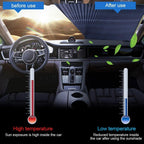 Car Retractable Windshield Cover