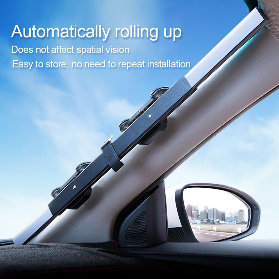 Retractable Car Windshield Sun Shade with UV Protection