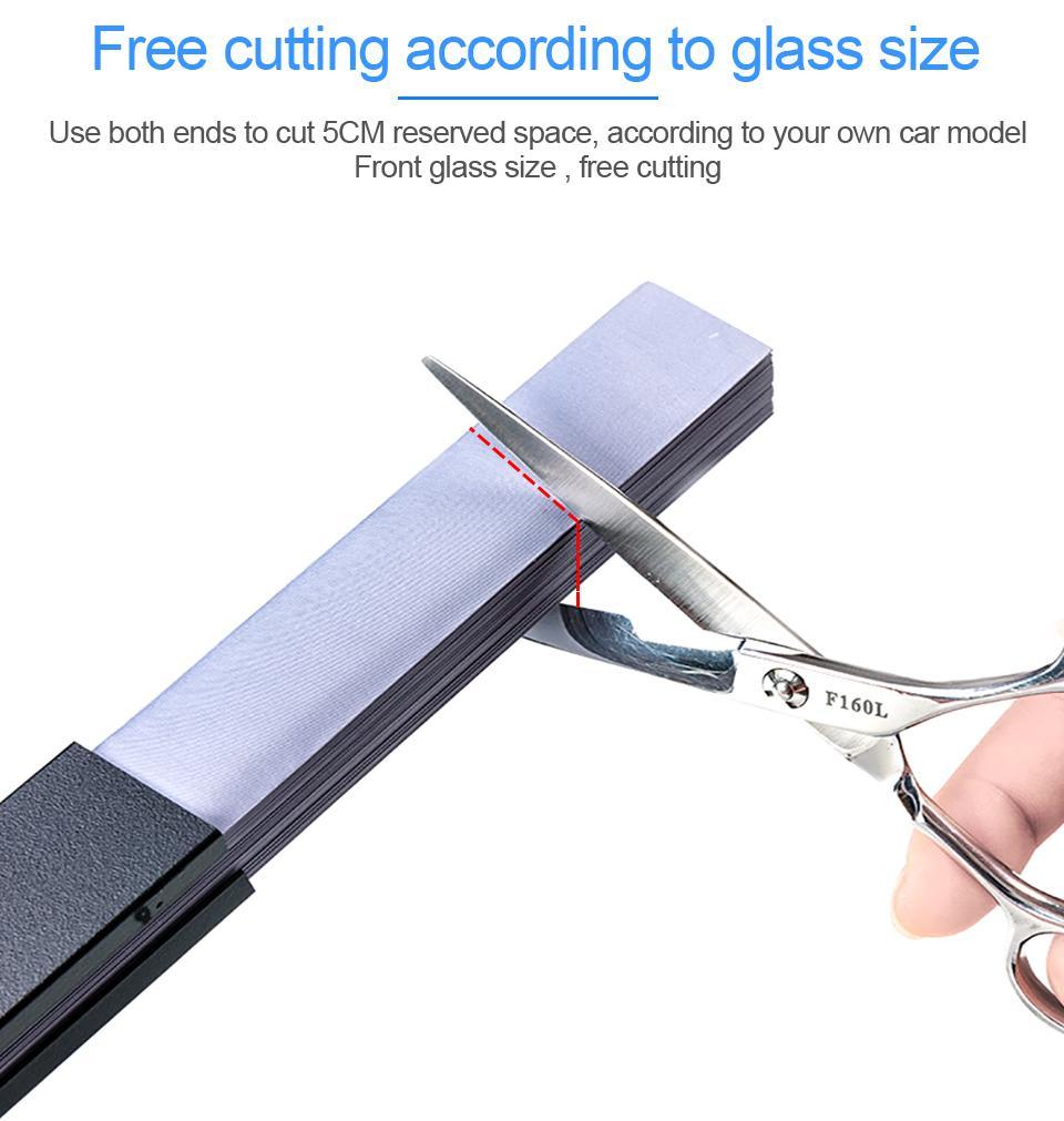 Retractable Car Windshield Sun Shade with UV Protection