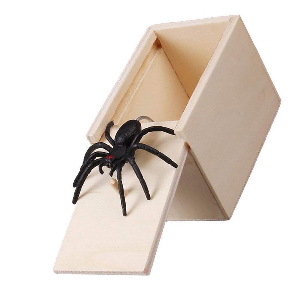 Jumping Spider Prank Box